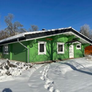 Blockhaus von Finnholz - Blockhaus Winterbilder Referenz Teil 8